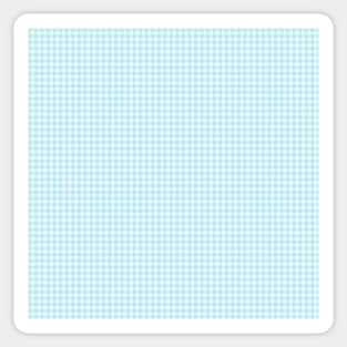 Blue Gingham by Suzy Hager     Boy Nursery Blue Collection Sticker